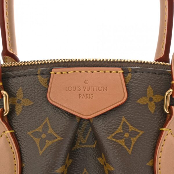 ik 00 0616377 13 Louis Vuitton Boetie NM PM 2Way Handbag Monogram Canvas Brown