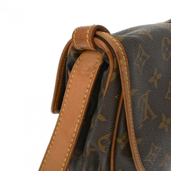 ik 00 0616379 11 Louis Vuitton Saumur 30 Shoulder Bag Monogram Canvas Brown