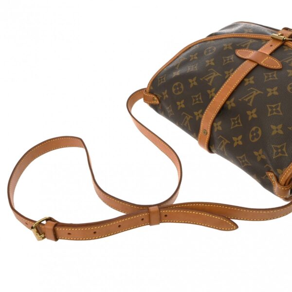 ik 00 0616379 4 Louis Vuitton Saumur 30 Shoulder Bag Monogram Canvas Brown