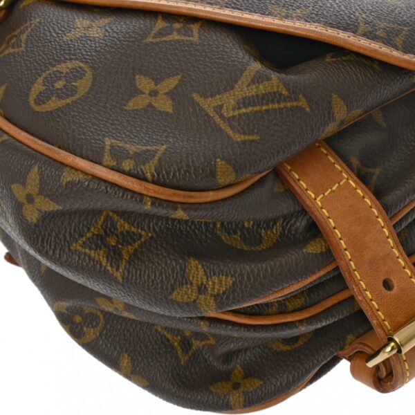 ik 00 0616379 6 Louis Vuitton Saumur 30 Shoulder Bag Monogram Canvas Brown