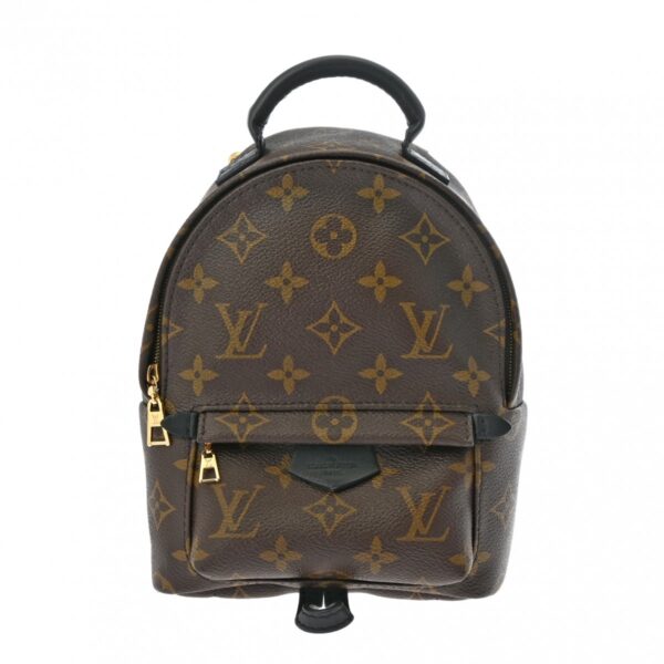 ik 00 0616383 2 Louis Vuitton Palm Springs Mini Rucksack Monogram Canvas Brown