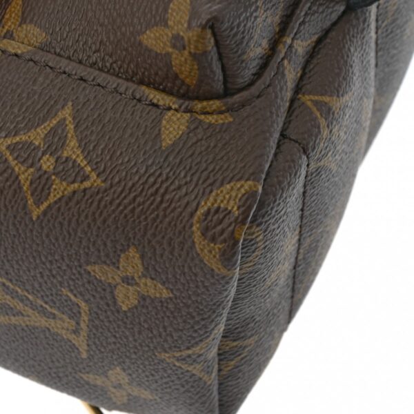 ik 00 0616383 6 Louis Vuitton Palm Springs Mini Rucksack Monogram Canvas Brown