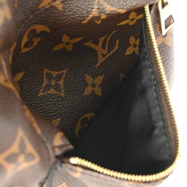 ik 00 0617398 12 Louis Vuitton Palm Springs Backpack PM Monogram Canvas Brown