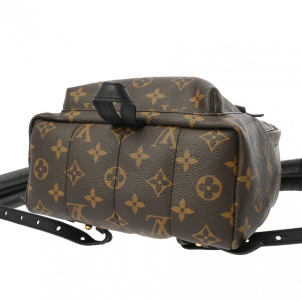 ik 00 0617398 5 Louis Vuitton Palm Springs Backpack PM Monogram Canvas Brown