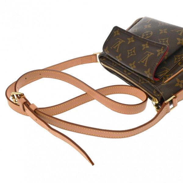 ik 00 0618705 4 Louis Vuitton Viva Cite PM Shoulder Bag Monogram Canvas Brown