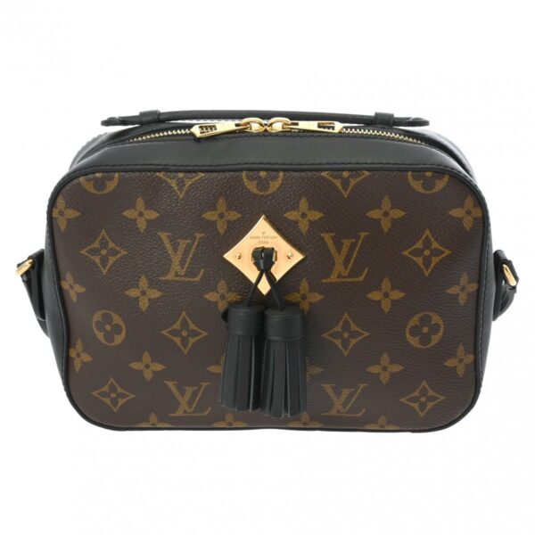 ik 00 0619411 2 Louis Vuitton Saintonge Shoulder Bag Noir Black