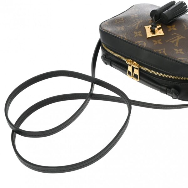 ik 00 0619411 4 Louis Vuitton Saintonge Shoulder Bag Noir Black