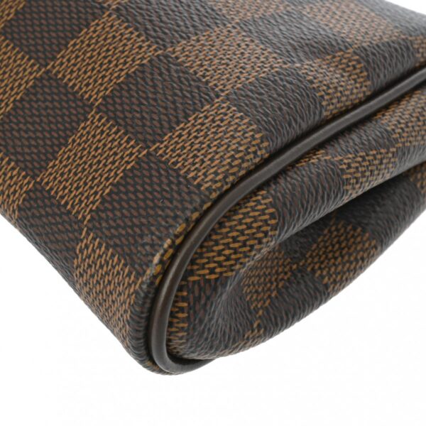 ik 00 0619414 9 Louis Vuitton Eva 2Way Bag Damier Canvas Brown