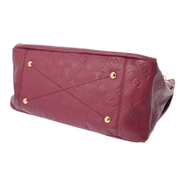 ik 00 0619418 6 Louis Vuitton Artsy Shoulder Bag Empreinte Red