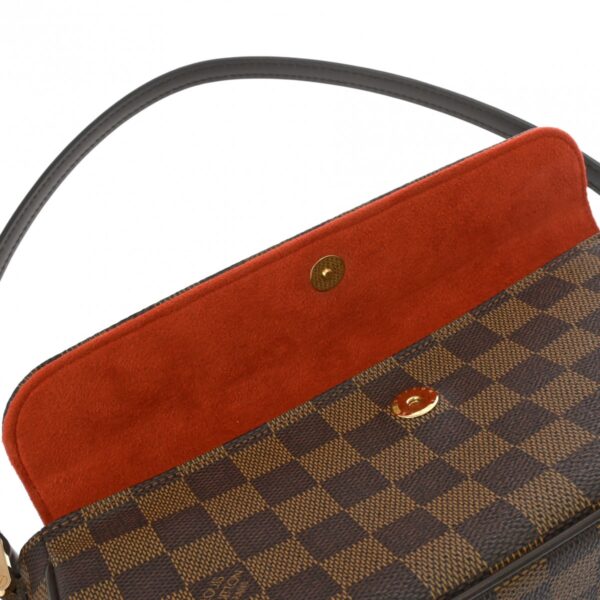 ik 00 0619419 11 Louis Vuitton Recoleta Shoulder Bag Damier Canvas Ebene