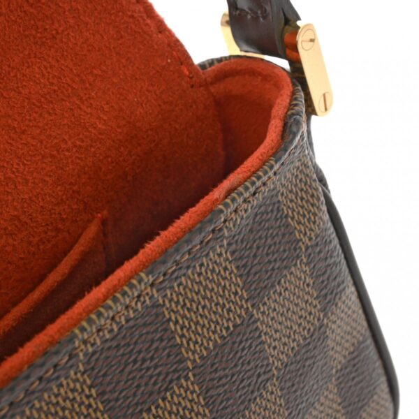 ik 00 0619419 12 Louis Vuitton Recoleta Shoulder Bag Damier Canvas Ebene