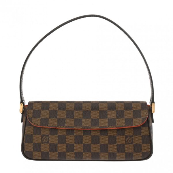 ik 00 0619419 2 Louis Vuitton Recoleta Shoulder Bag Damier Canvas Ebene