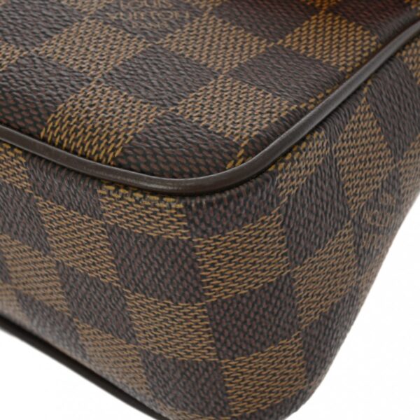 ik 00 0619419 7 Louis Vuitton Recoleta Shoulder Bag Damier Canvas Ebene