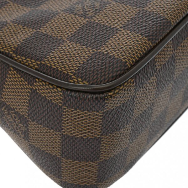 ik 00 0619419 8 Louis Vuitton Recoleta Shoulder Bag Damier Canvas Ebene