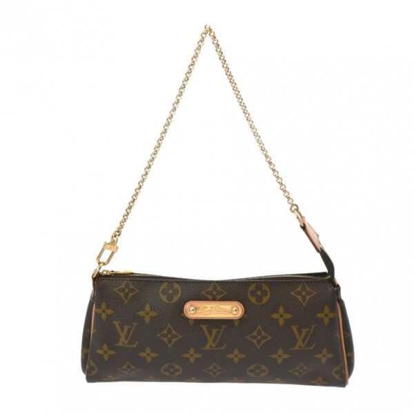 ik 00 0619420 2 Louis Vuitton Eva Shoulder Bag Monogram Canvas Brown