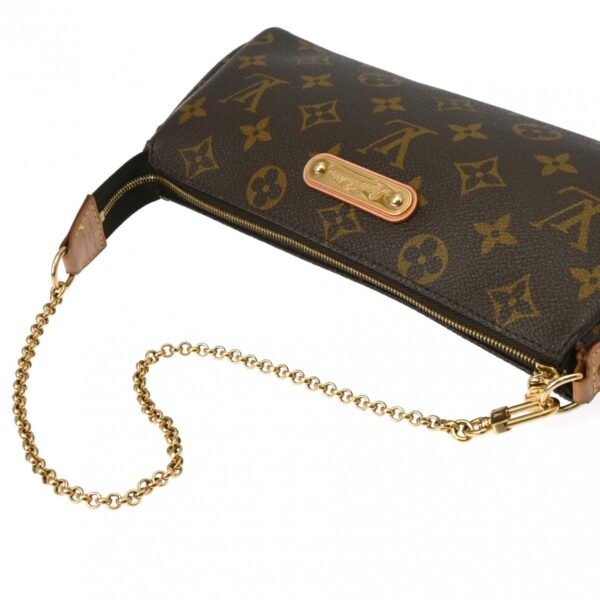 ik 00 0619420 4 Louis Vuitton Eva Shoulder Bag Monogram Canvas Brown