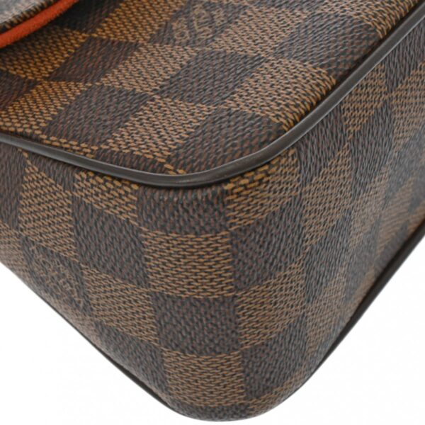 ik 00 0619422 6 Louis Vuitton Recoleta Shoulder Bag Damier Canvas Ebene