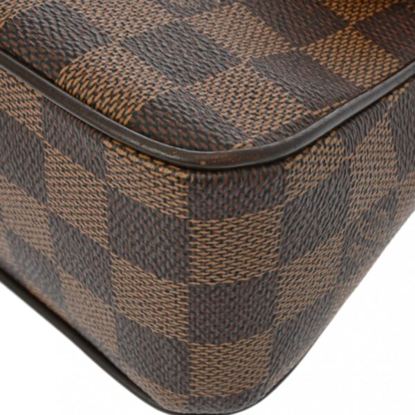 ik 00 0619422 7 Louis Vuitton Recoleta Shoulder Bag Damier Canvas Ebene