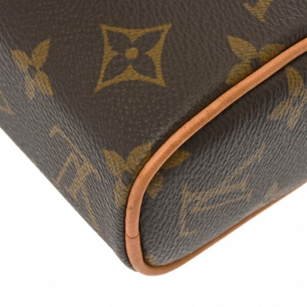 ik 00 0619439 12 Louis Vuitton Sonatine Handbag Monogram Canvas Brown