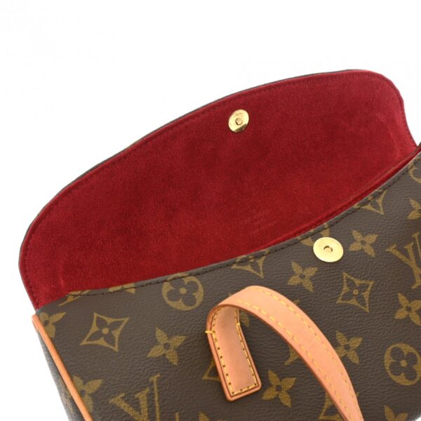 ik 00 0619439 13 Louis Vuitton Sonatine Handbag Monogram Canvas Brown