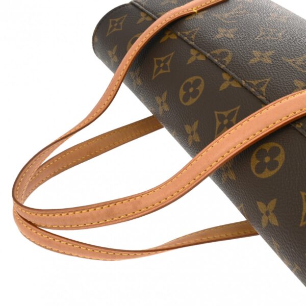 ik 00 0619439 5 Louis Vuitton Sonatine Handbag Monogram Canvas Brown