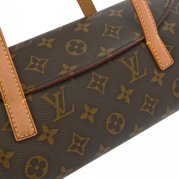 ik 00 0619439 6 Louis Vuitton Sonatine Handbag Monogram Canvas Brown