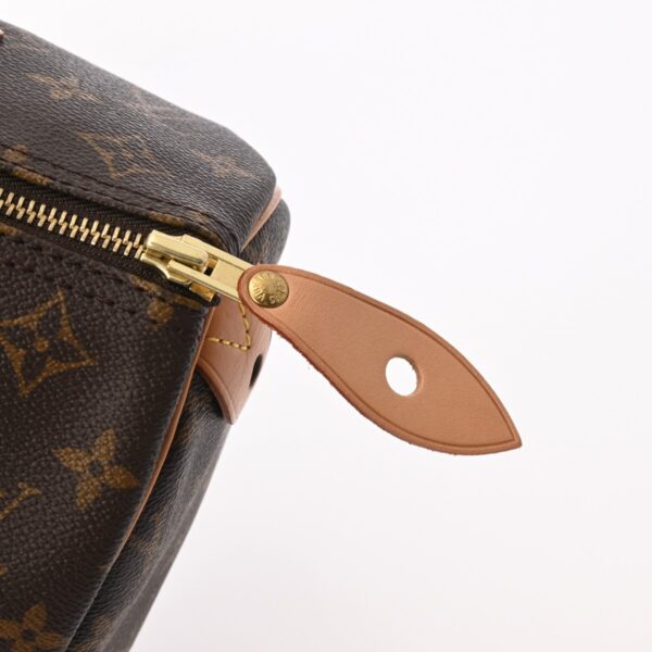 ik 00 0619445 10 Louis Vuitton Speedy 30 Handbag Monogram Canvas Brown