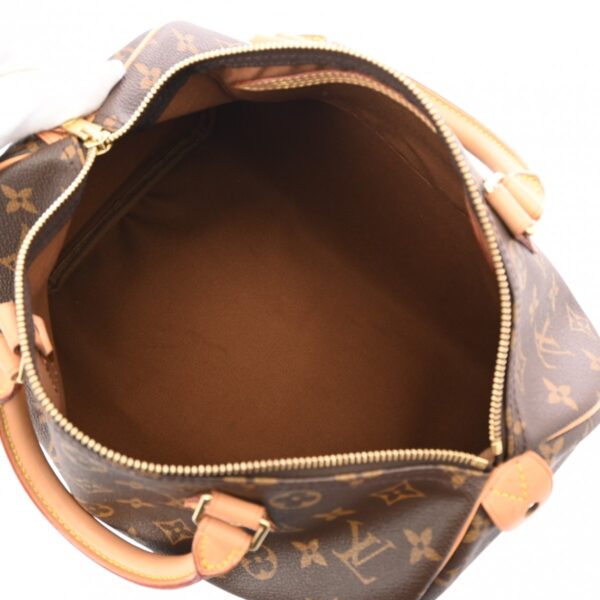 ik 00 0619445 11 Louis Vuitton Speedy 30 Handbag Monogram Canvas Brown