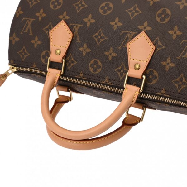 ik 00 0619445 4 Louis Vuitton Speedy 30 Handbag Monogram Canvas Brown