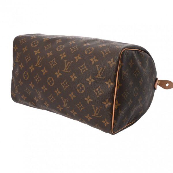 ik 00 0619445 7 Louis Vuitton Speedy 30 Handbag Monogram Canvas Brown