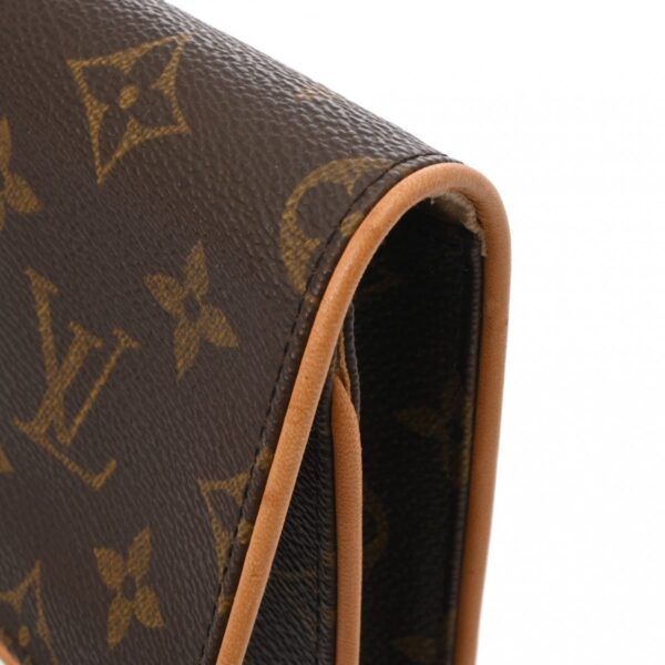 ik 00 0619458 7 Louis Vuitton Pochette Twin GM Shoulder Bag Monogram Brown