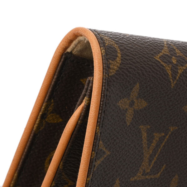 ik 00 0619458 8 Louis Vuitton Pochette Twin GM Shoulder Bag Monogram Brown