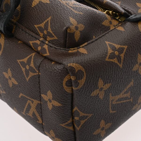 ik 00 0619827 9 Louis Vuitton Palm Springs Mini Rucksack Monogram Brown