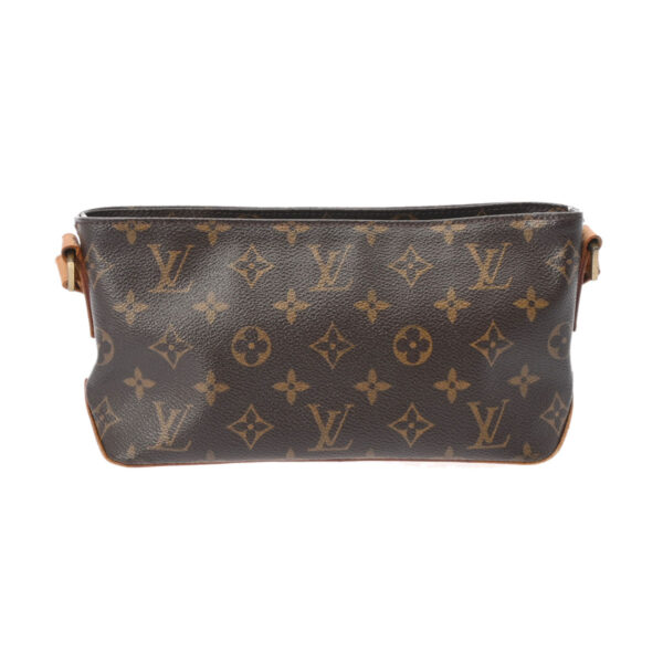 ik 00 0619847 2 Louis Vuitton Trotter Shoulder Bag Monogram Brown