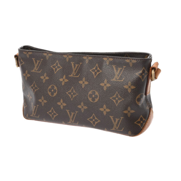 ik 00 0619847 3 Louis Vuitton Trotter Shoulder Bag Monogram Brown