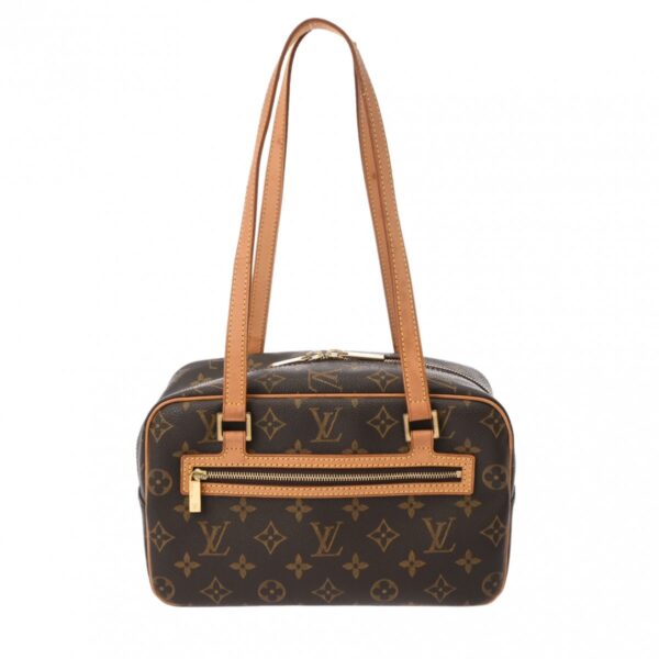 ik 00 0619853 2 Louis Vuitton Cite MM Handbag Monogram Brown