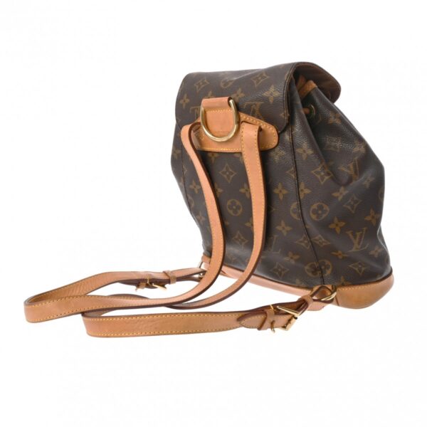 ik 00 0619858 3 Louis Vuitton Monsouris MM Rucksack Monogram Brown