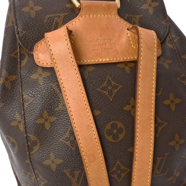 ik 00 0619858 4 Louis Vuitton Monsouris MM Rucksack Monogram Brown