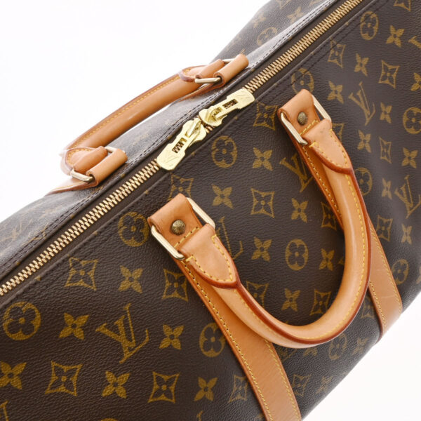 ik 00 0619864 12 Louis Vuitton Keepall 45 Bag Monogram Brown