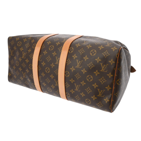 ik 00 0619864 6 Louis Vuitton Keepall 45 Bag Monogram Brown