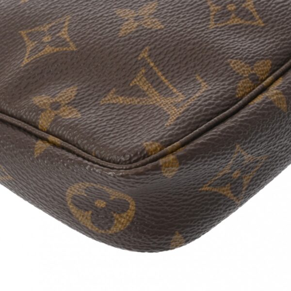 ik 00 0619867 9 Louis Vuitton Pochette Accessoire Pouch Monogram Brown