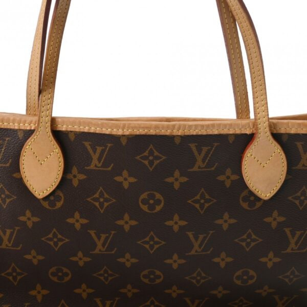 ik 00 0620570 11 Louis Vuitton Neverfull MM Tote Monogram Brown