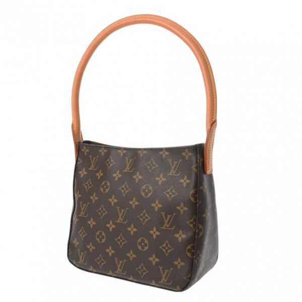 ik 00 0620571 3 Louis Vuitton Looping MM Shoulder Bag Monogram Brown