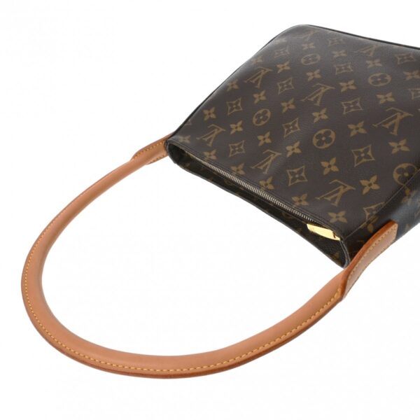 ik 00 0620571 4 Louis Vuitton Looping MM Shoulder Bag Monogram Brown