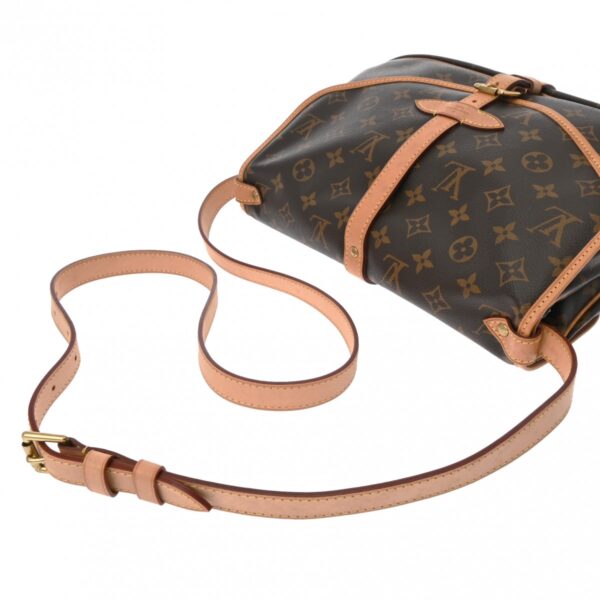 ik 00 0620573 4 Louis Vuitton Saumur 30 Shoulder Bag Monogram Brown