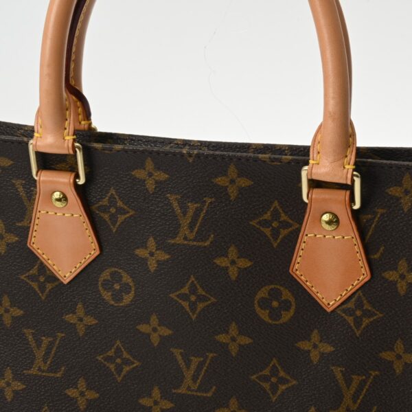 ik 00 0620578 10 Louis Vuitton Sac Plat Tote Bag Monogram Brown