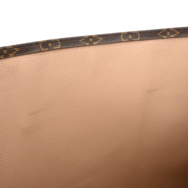 ik 00 0620578 13 Louis Vuitton Sac Plat Tote Bag Monogram Brown