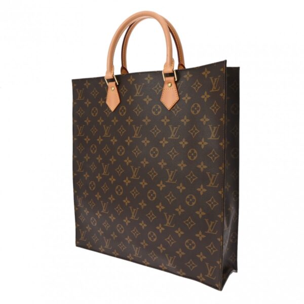 ik 00 0620578 3 Louis Vuitton Sac Plat Tote Bag Monogram Brown