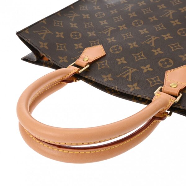 ik 00 0620578 4 Louis Vuitton Sac Plat Tote Bag Monogram Brown