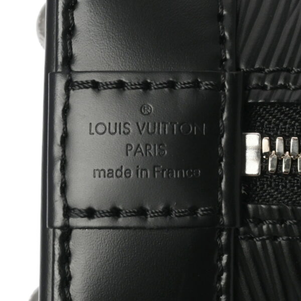 ik 00 0620581 15 Louis Vuitton Alma BB Handbag Epi Leather Noir